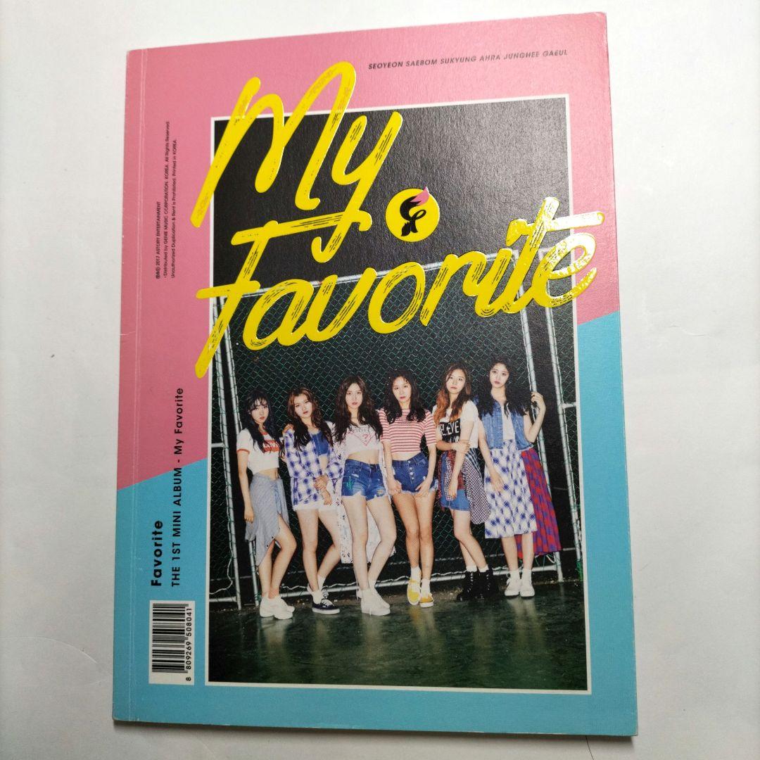 ⭐本物⭐直筆サイン＆直筆メッセージ入⭐FAVORITE⭐韓国盤KPOP⭐