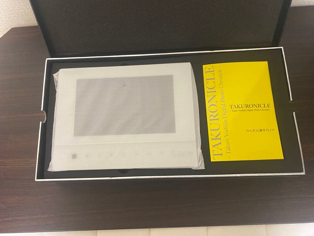 新品未使用完全受注生産 吉田拓郎 TAKURONICLE デジタルフォトフレーム