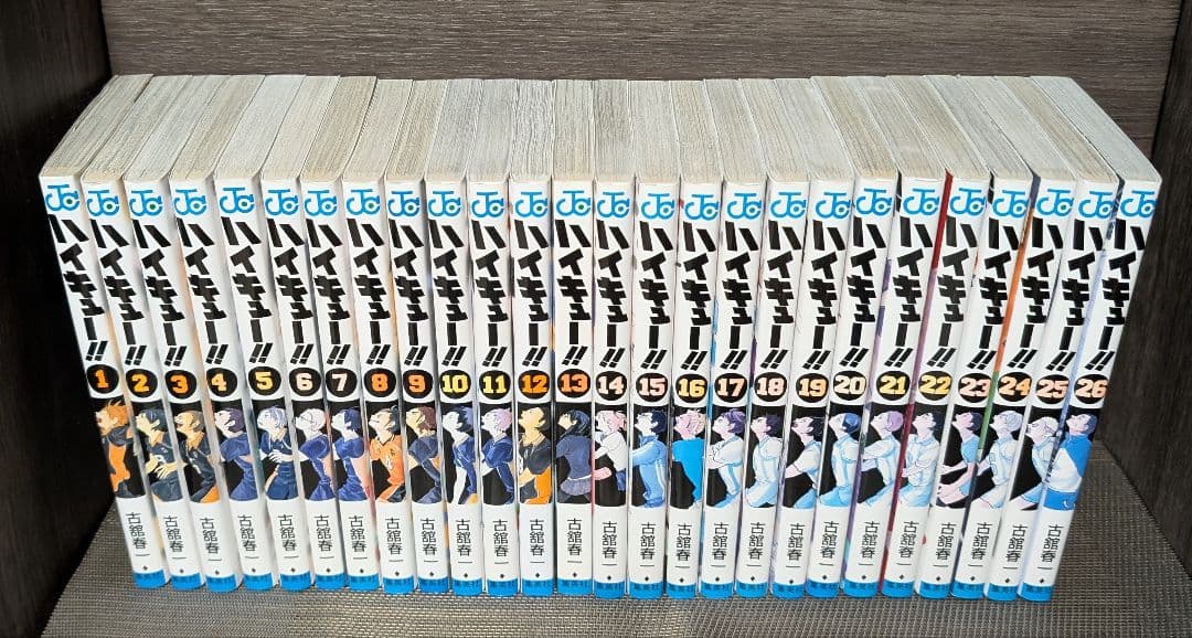 49冊】ハイキュー!! 1〜45巻 TVアニメチームブック/セイシュンメイカン