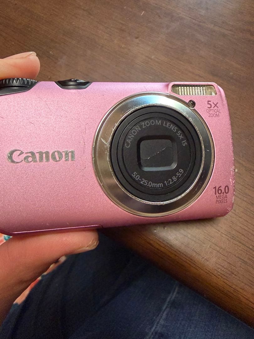 Canon IXUS ピンク 16.0メガピクセル - メルカリ