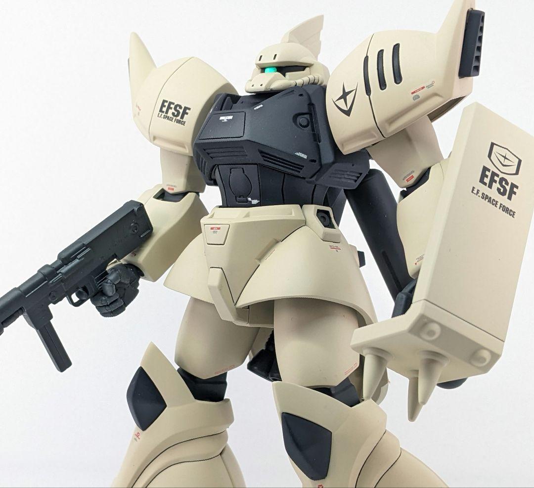 HGUC 1/144 MS-14F ゲルググM(連邦軍仕様) 全塗装 完成品 - メルカリ