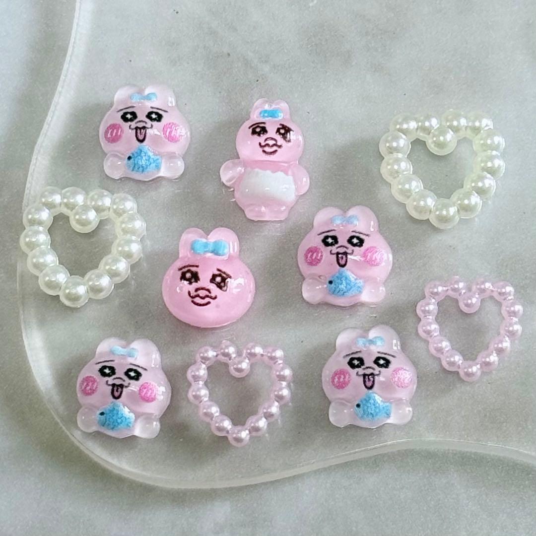 新品 】大人気❣️ おぱんちゅうさぎ おぱんちゅ ネイルパーツ - メルカリ