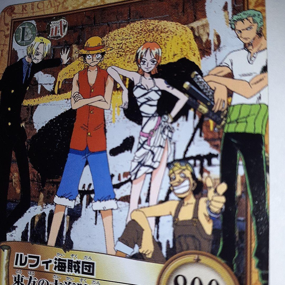 ワンピース　初期　ルフィ海賊団 ルフィ海賊団初期 旧裏面 美品 - メルカリ