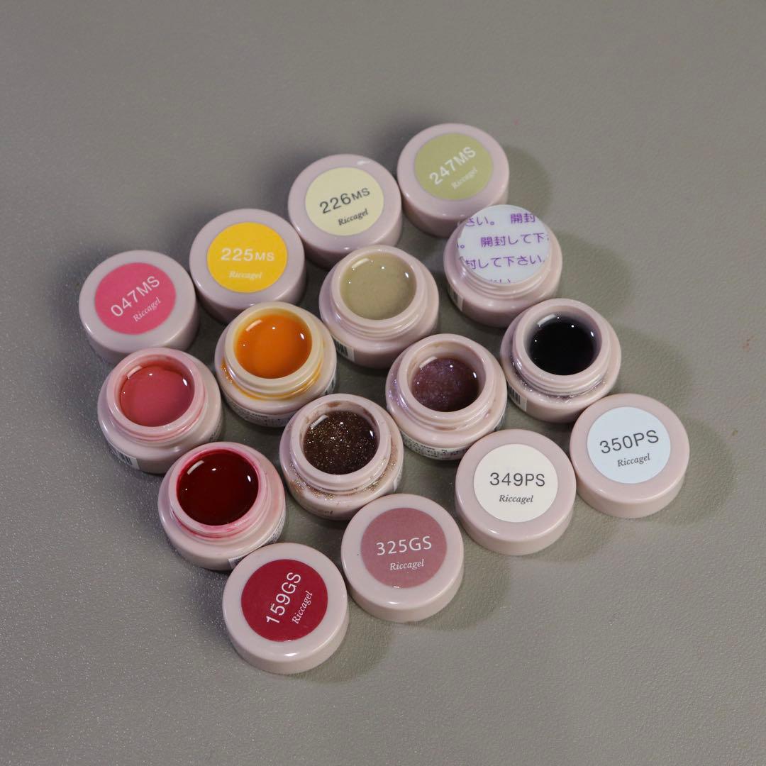 shiel様専用リッカジェル ネイルカラーセット - メルカリ
