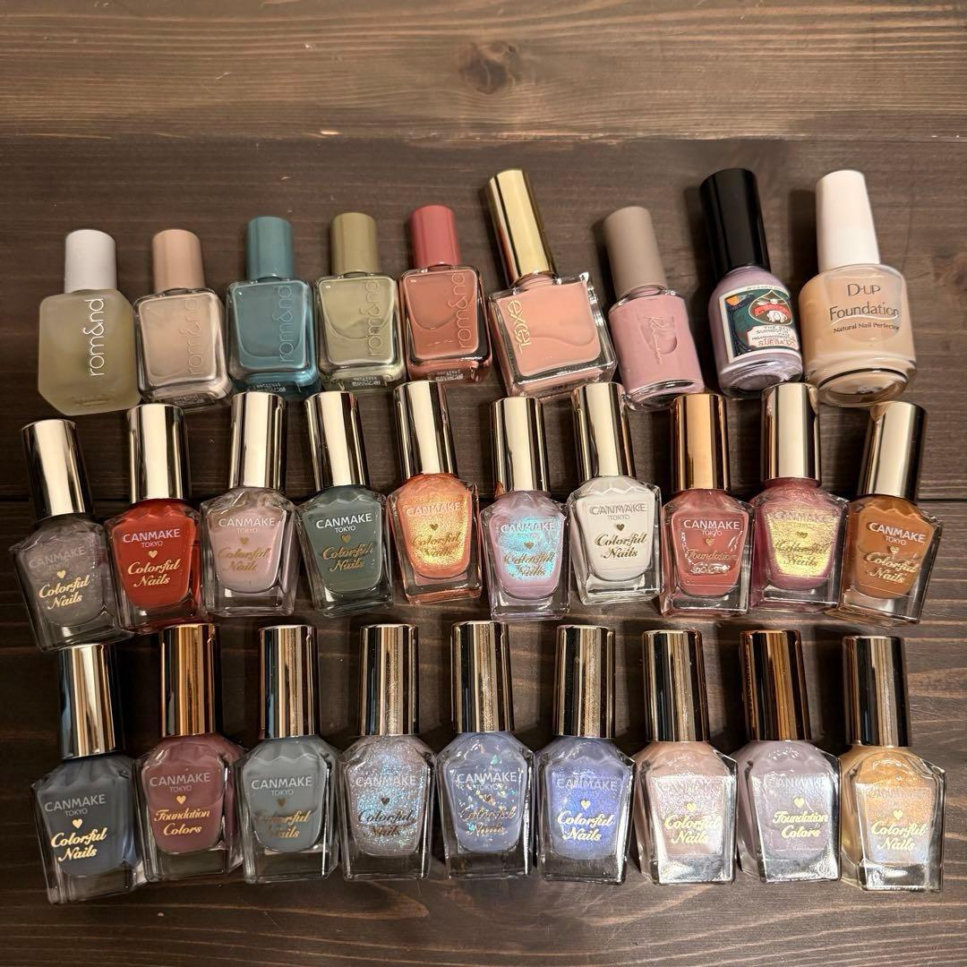 CANMAKE カラフルネイルズ まとめ売り マニキュア セット キャンメイク
