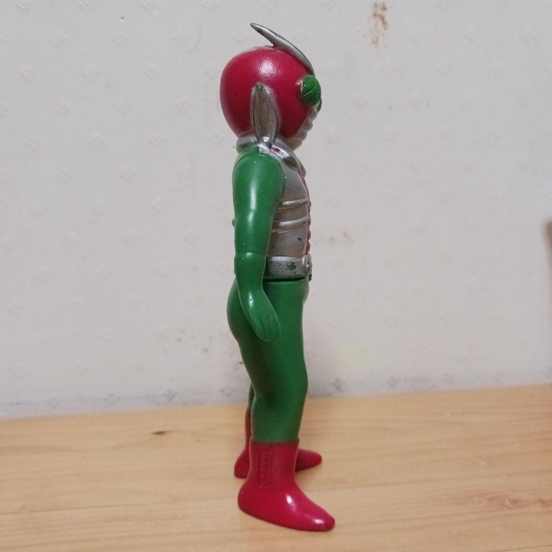 当時物 仮面ライダーV3 ソフビ 無版権 パチ