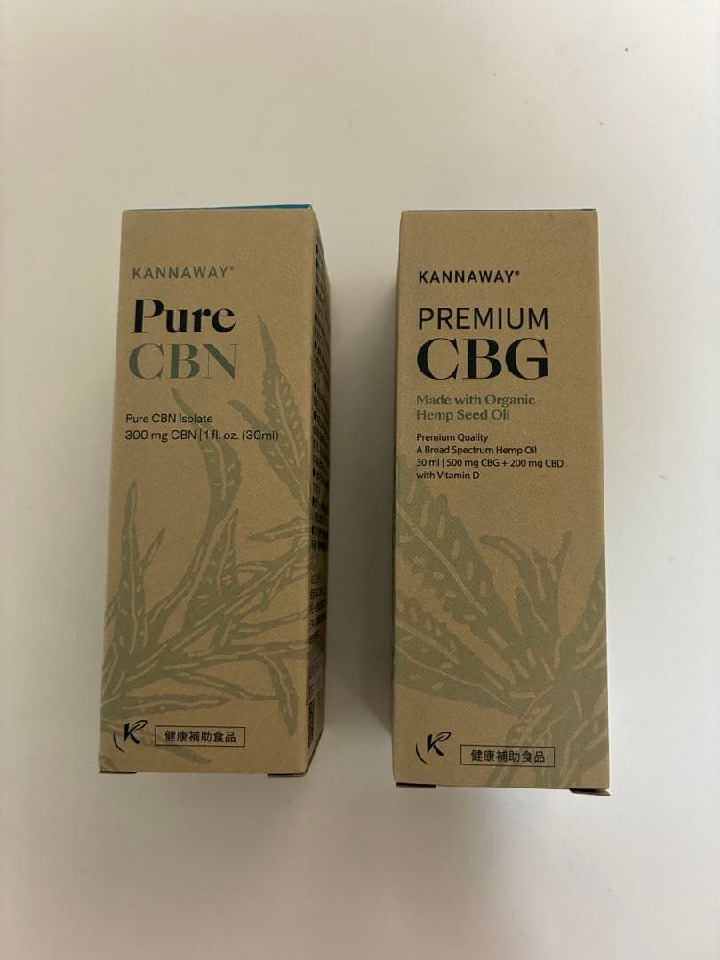 kannaway CBN & CBG オイル セット 楽天市場】CBN オイル 日本製 cbnオイル 高濃度 Greeus SLEEP グリース