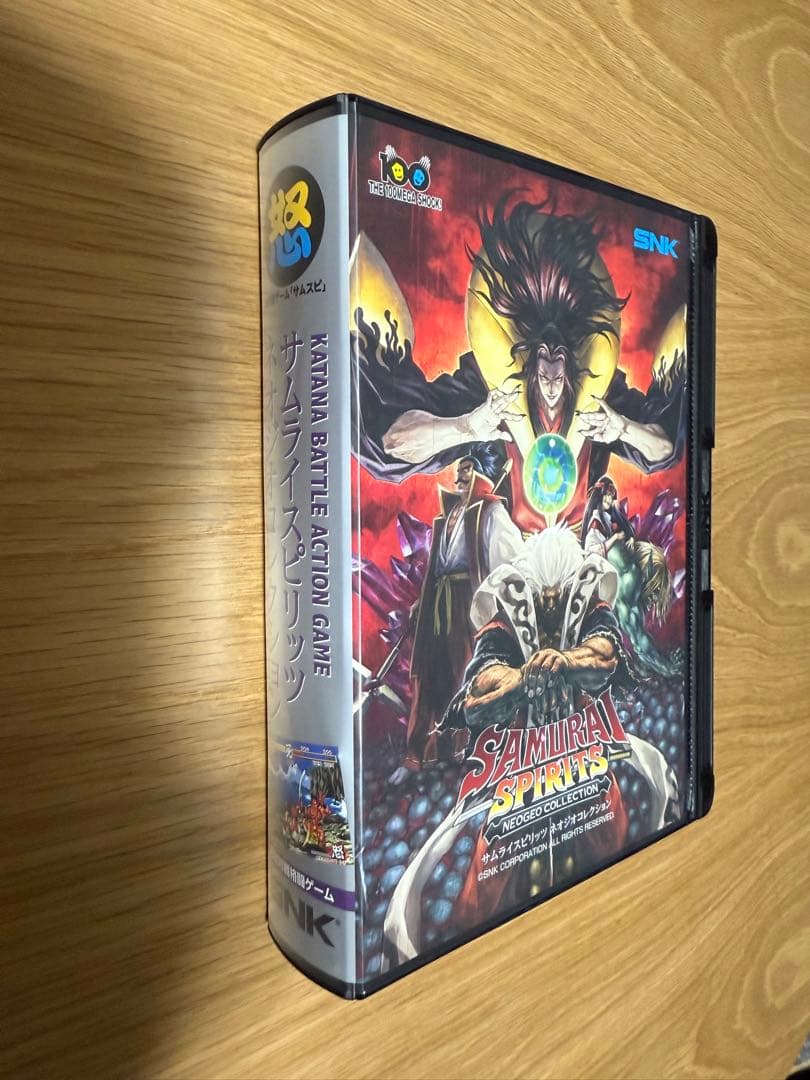 ジ*ス様 ネオジオロムカセット風パッケージ サムライスピリッツ