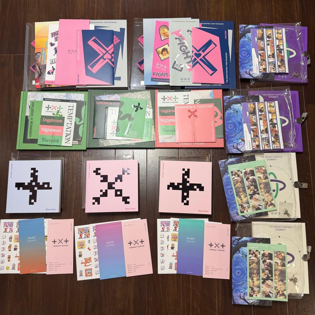 値段交渉可能】 TXT CD アルバム まとめ売り - メルカリ