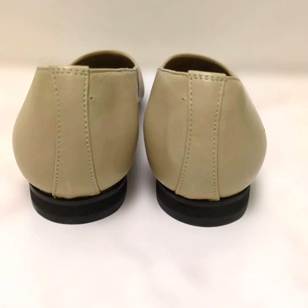 新品未使用❣️ミハマ フラットシューズ 本革 23cm 日本製 バレエ