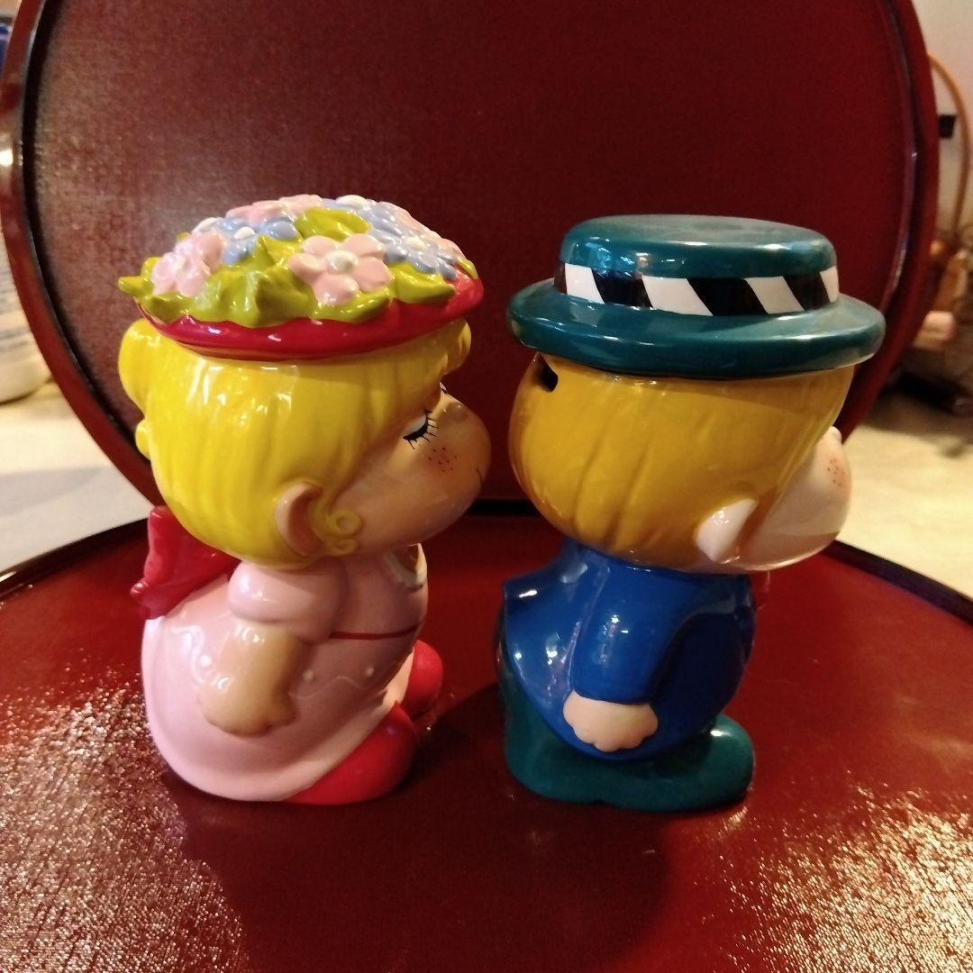 水森亜土 男の子と女の子の貯金箱セット