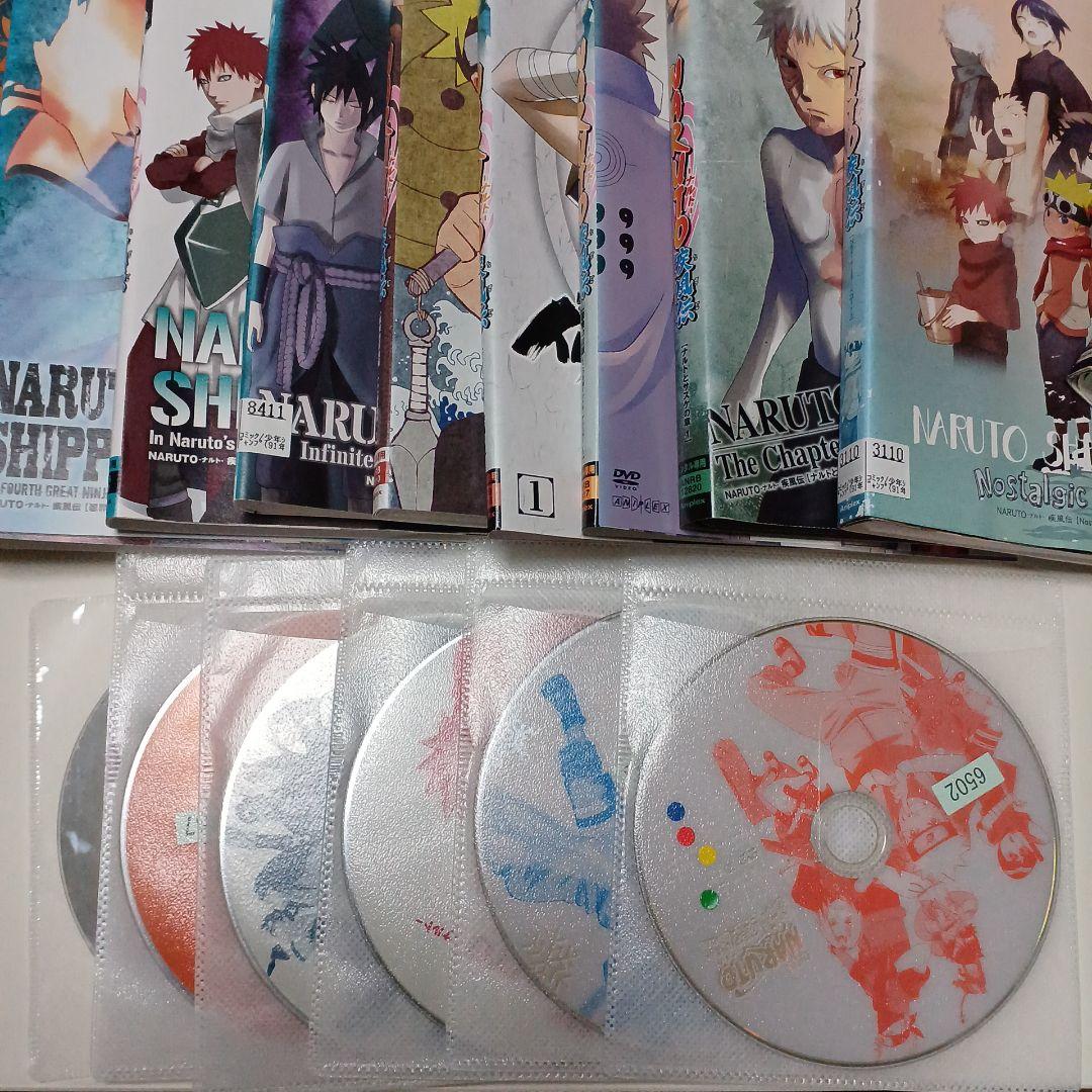 アニメ DVD NARUTO 全巻セット + 劇場版11本 合計 192本セット - メルカリ