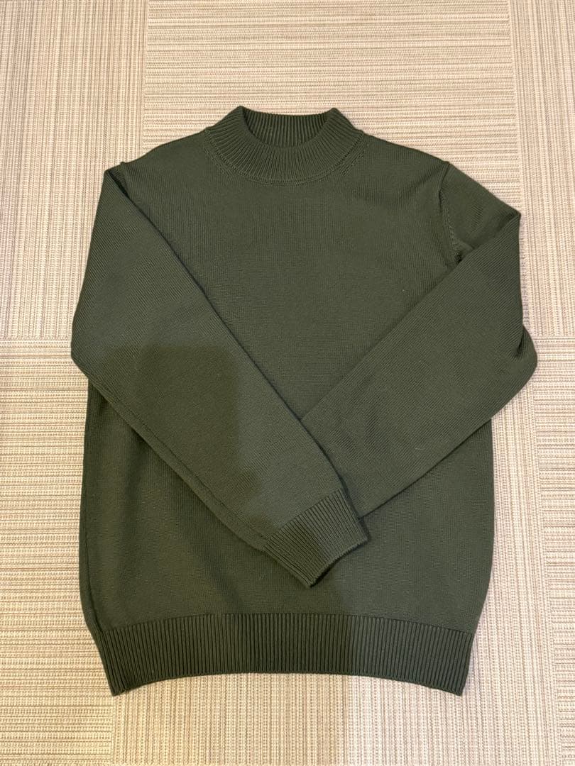 ムーンキャッスル/ニット/ヘビーウェイト メリノ ウール モックネック/WO8 ムーンキャッスル MOONCASTLE/ニット/ヘビーウェイト メリノ ウール