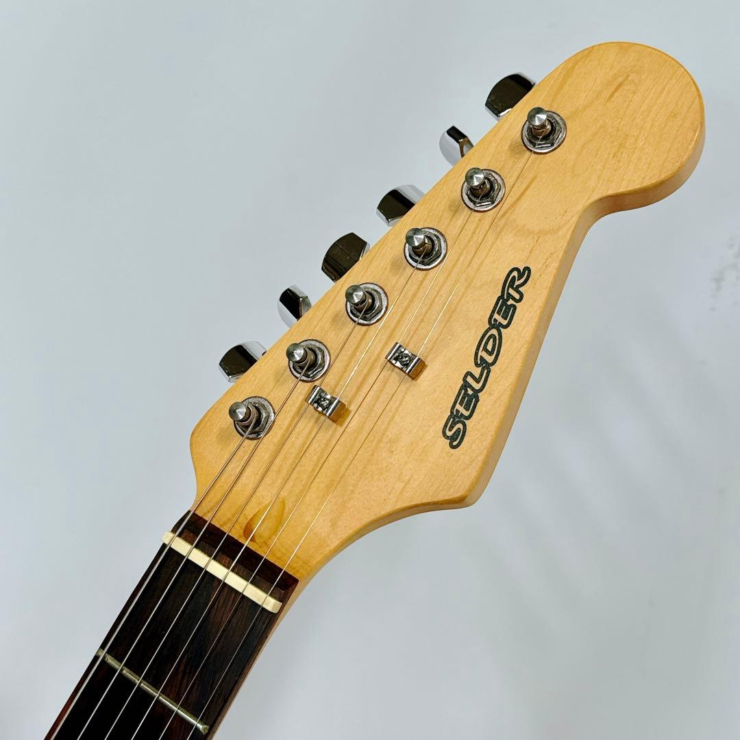 SELDER ストラトキャスタータイプ 初心者向けエレキギター ピンク