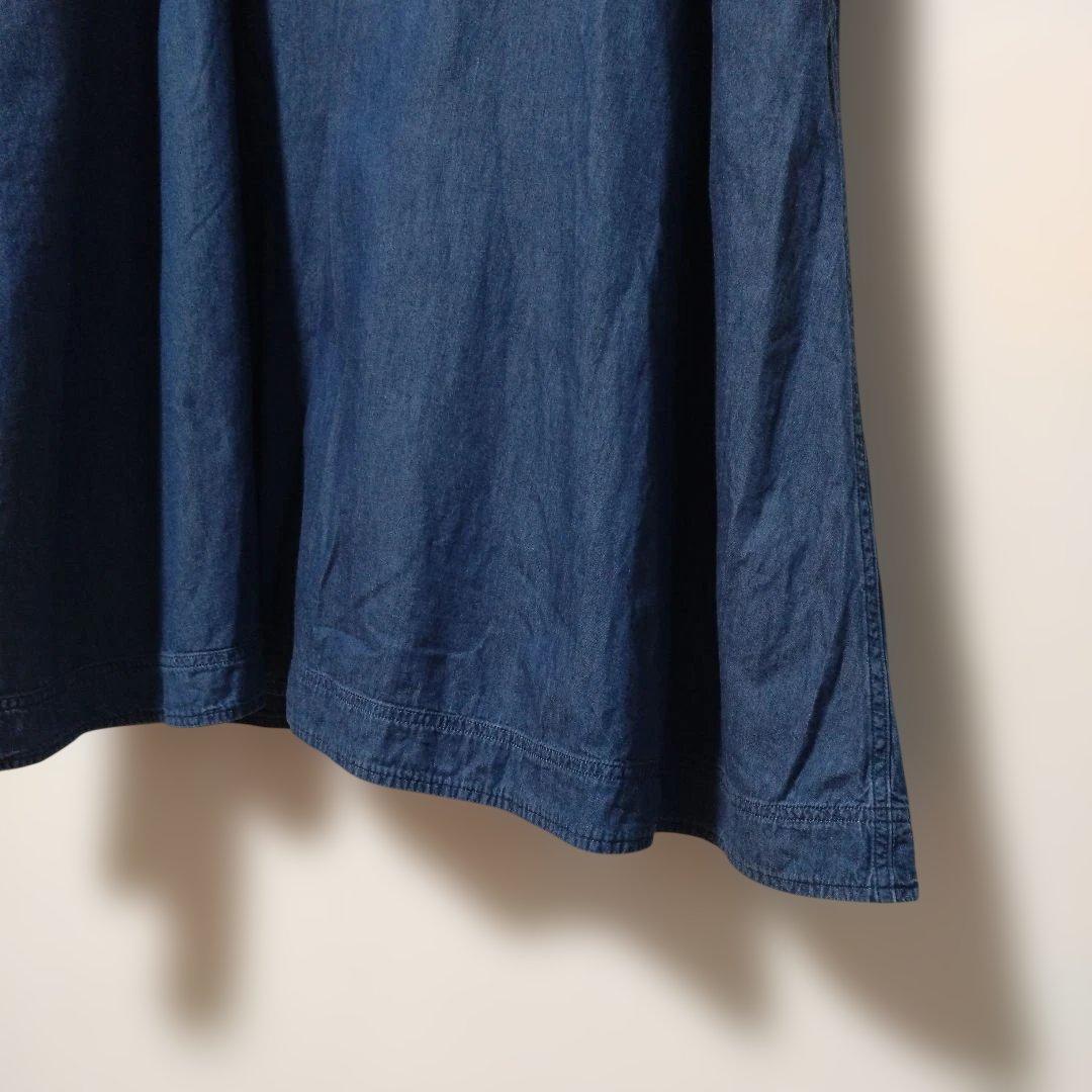 CASEYCASEY デニム Vネック 七分袖デニムワンピース - メルカリ