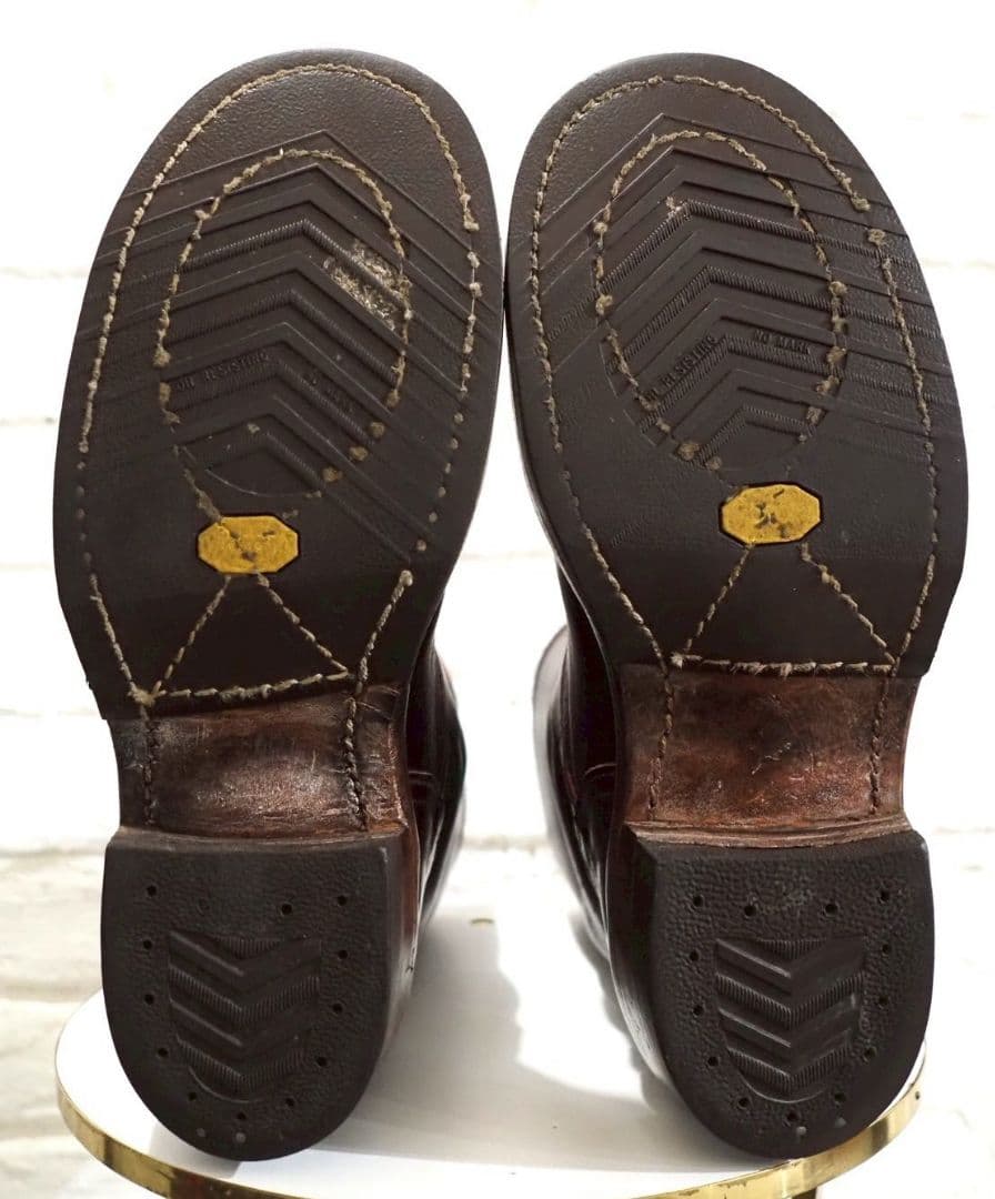 WESCO ウエスコ BOSS スチールトゥ エンジニアブーツ 81/2D 茶 - メルカリ