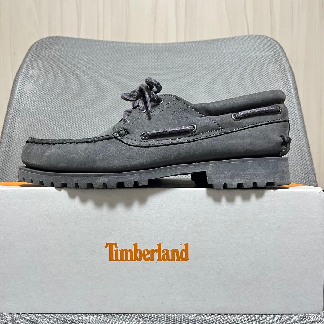 Timberland AUTHENTIC ブーツ デッキシューズ28cm ティンバーランド レディース デッキシューズ モカシン 厚底 本革 靴