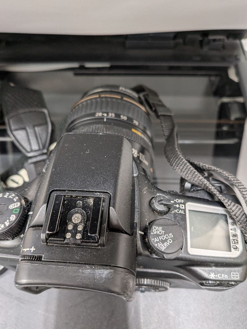 ジャンクCanon EOS 7 フィルムカメラ レンズ付き - メルカリ