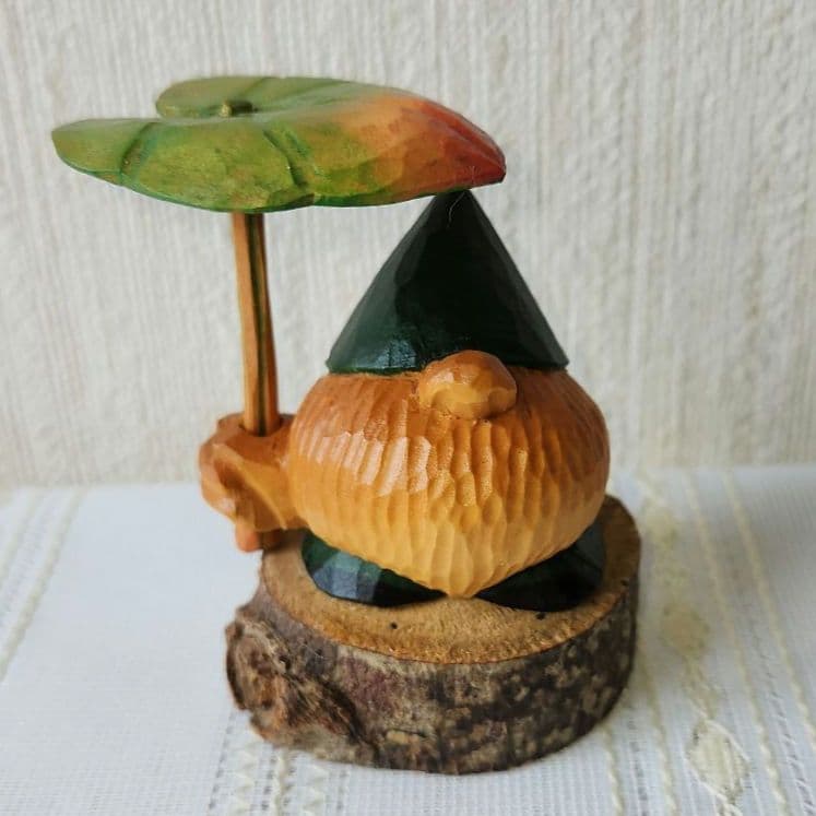 コロポックル 北海道 阿寒湖 木彫り - メルカリ