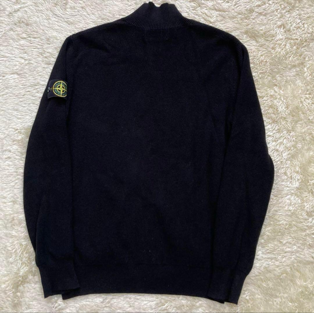 上杉柊平着用】美品 stoneisland ドライバーズニット ブラック - メルカリ
