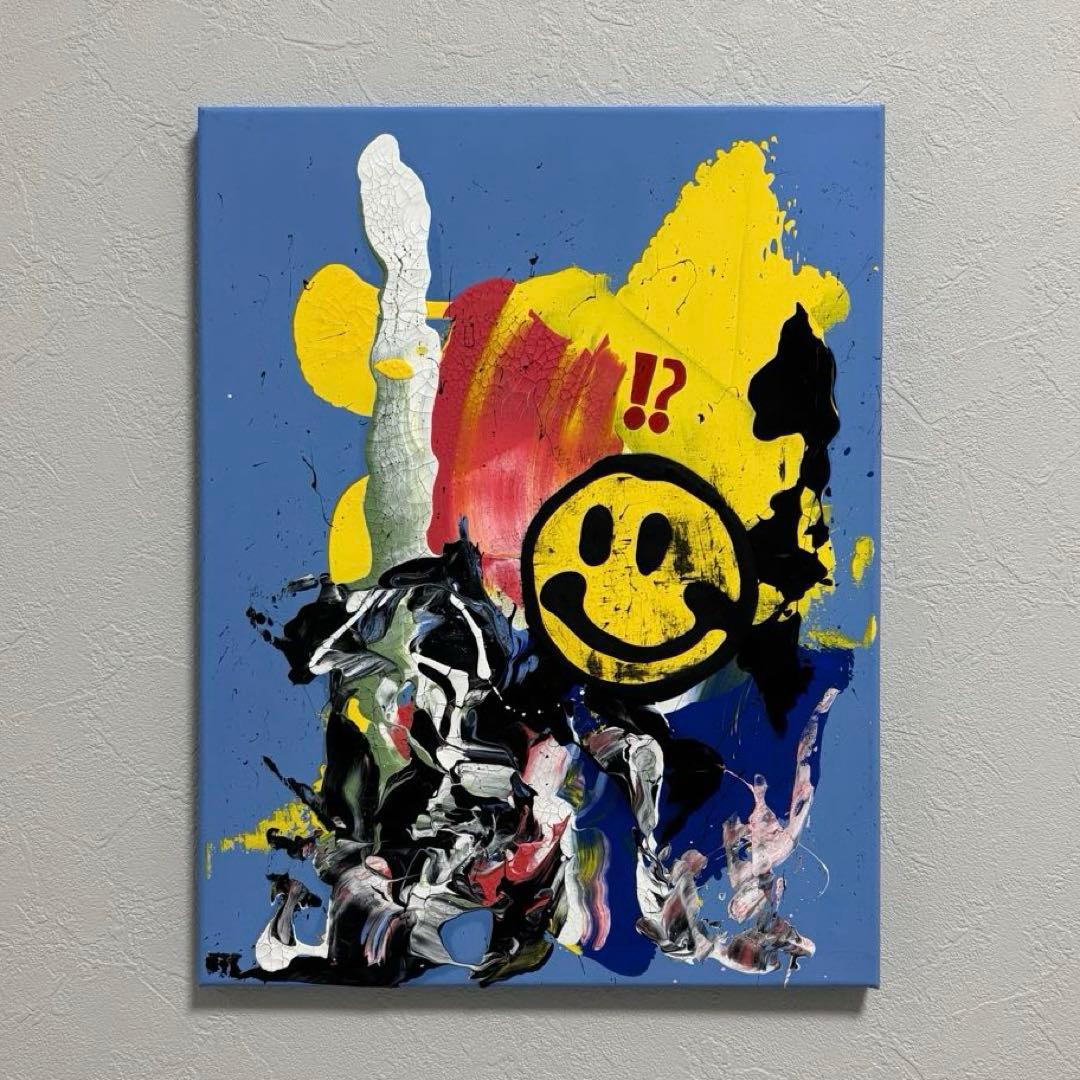 絵画 アート作品 抽象画 - メルカリ