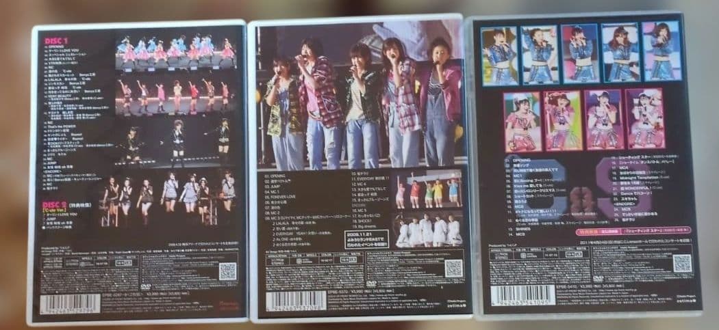 ℃-ute Berryz工房 スマイレージDVD生写真ピンナップポスターセット