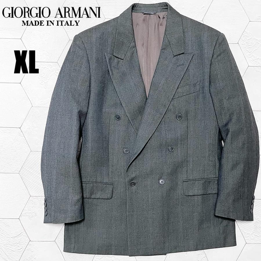 80s アーカイブ ジョルジオアルマーニ黄金期の名作 ダブルジャケット
