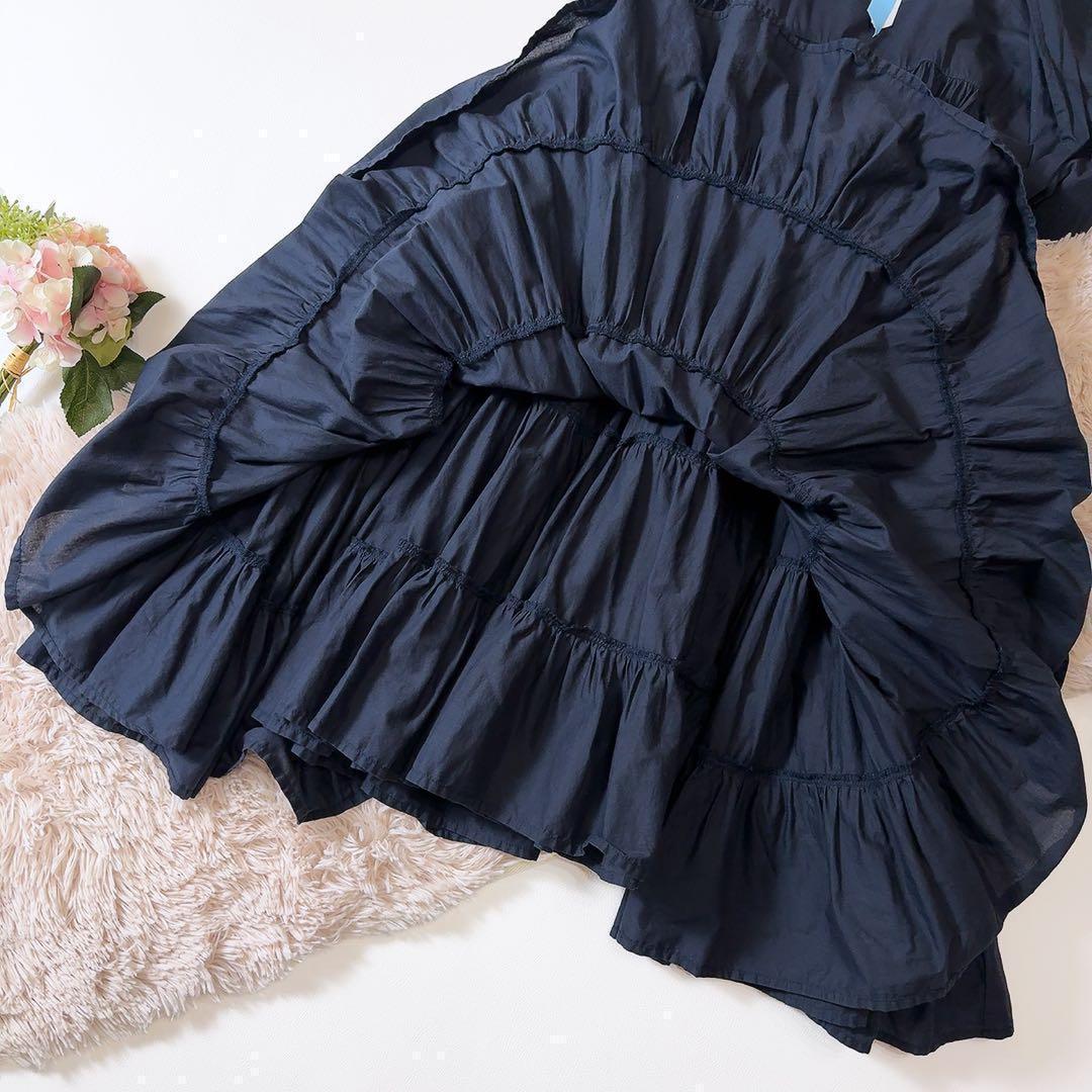 極美品ꕥマーレット トゥモローランド別注 ソリマン ティアードドレス