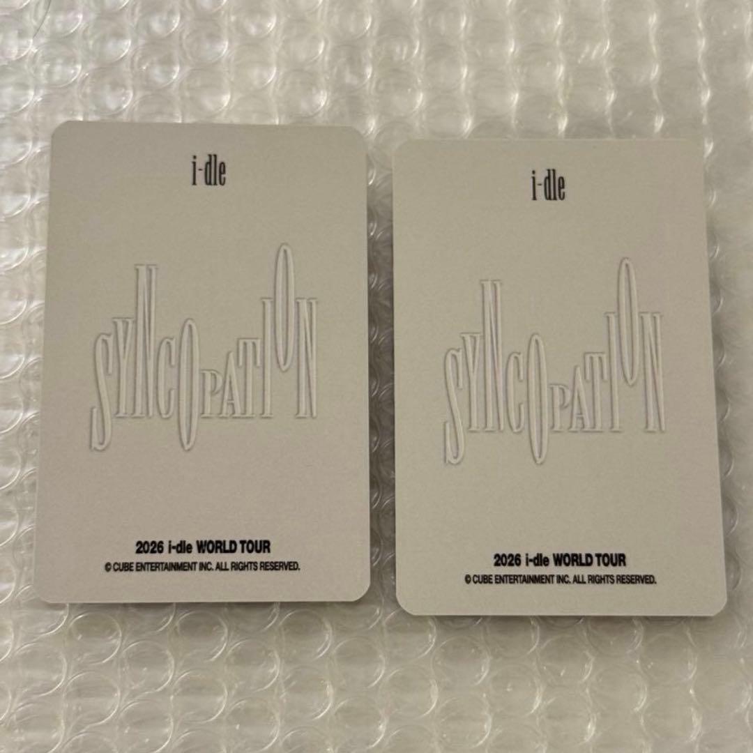 i-dle Syncopation ソウルコン トレカ シュファ - メルカリ