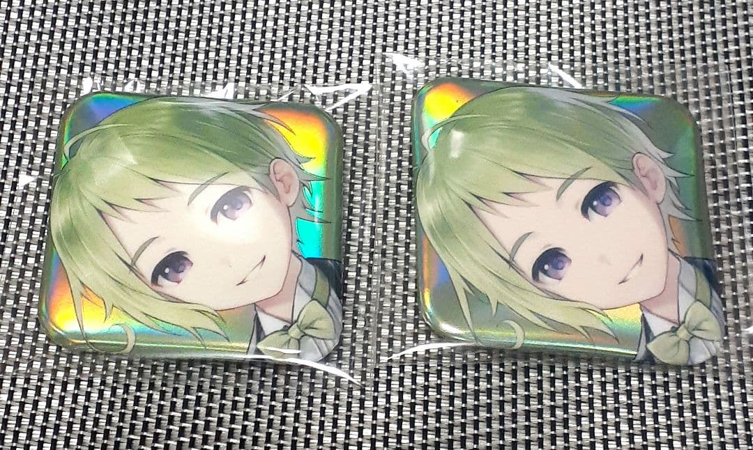 刀剣乱舞 毛利 大本丸博 スクエア缶バッチ 2点 - メルカリ