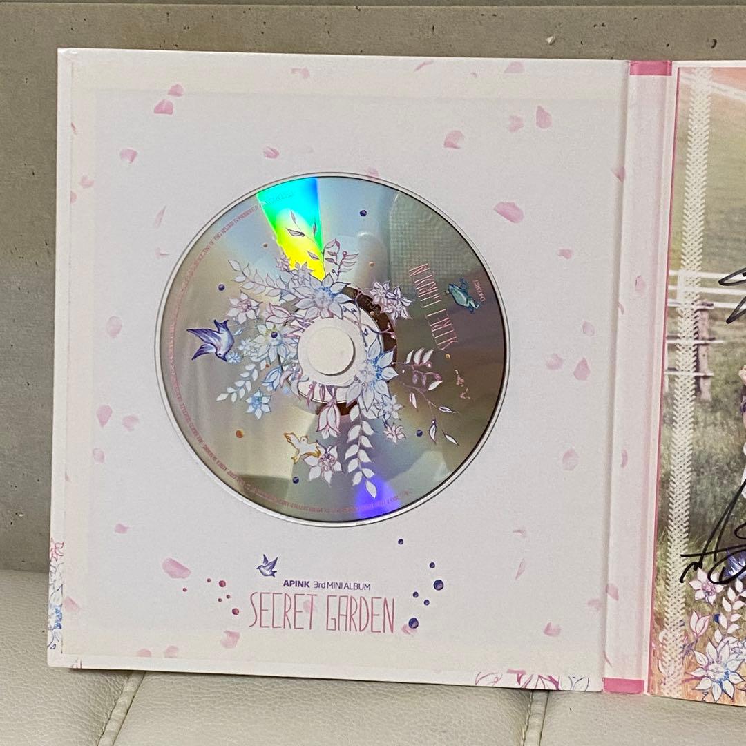 APink cd super rare hand signed kpop