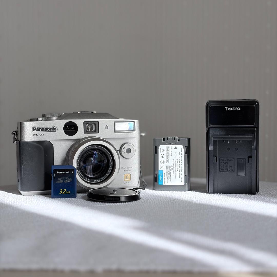 【美品】Panasonic LUMIX DMC-LC5 【付属品あり】 概要 デジタルカメラ DMC-LC5 | LUMIX（ルミックス） ミラーレス一眼