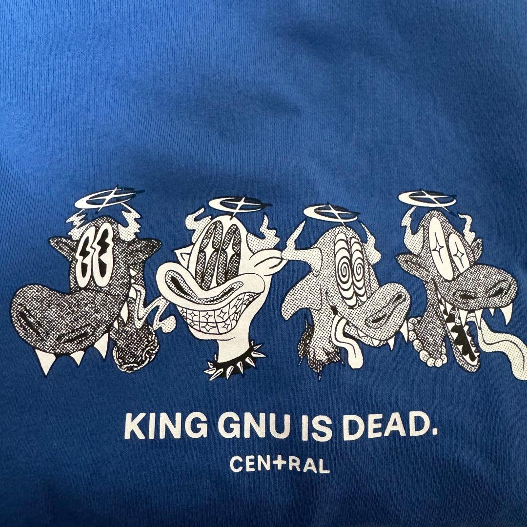 KG IS DEAD SWEATSHIRT ブルー XL スウェット - メルカリ