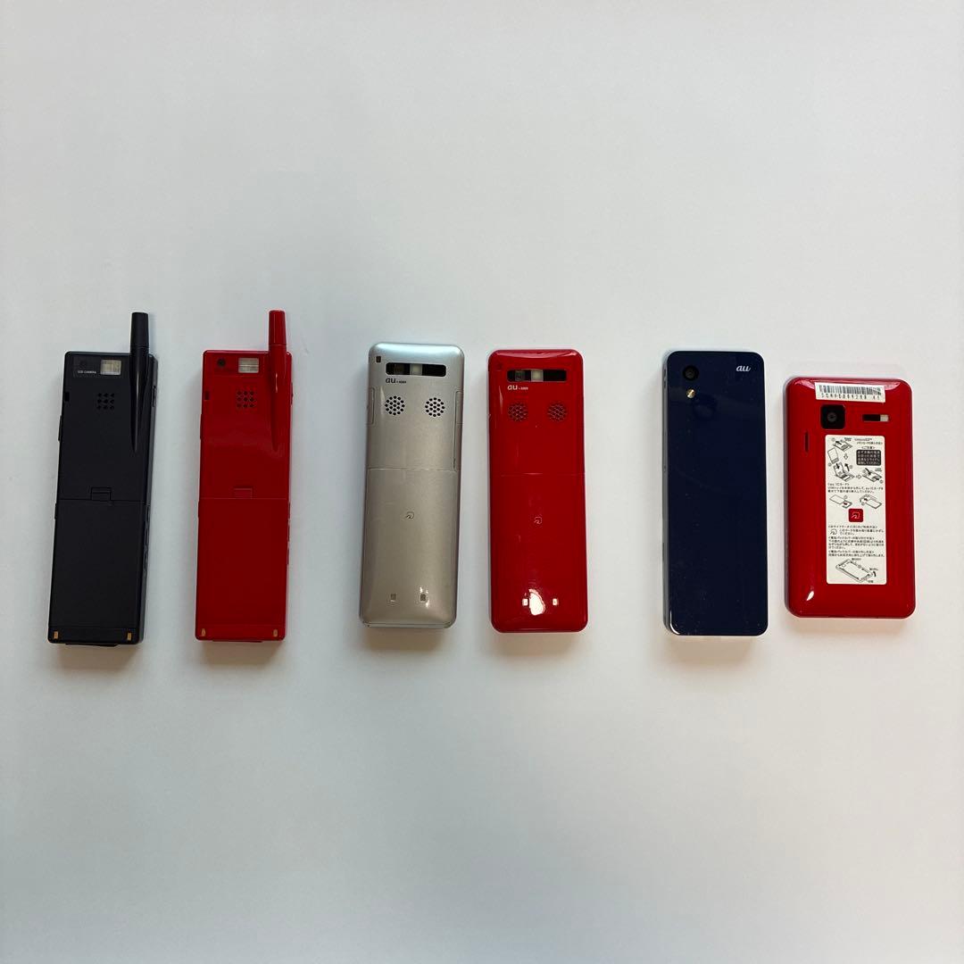 INFOBAR おまとめ6点 バッテリー無し 充電器 2点、箱1点