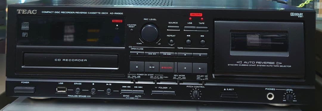 □TEAC AD-RW900 CD/カセットデッキ - メルカリ