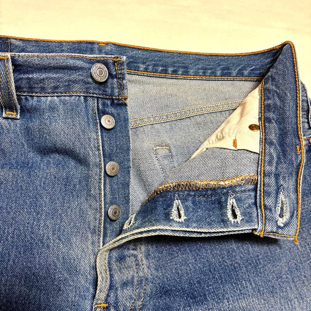 鬼ヒゲ❗️】LEVI'S/リーバイス501 1998年USA製 W34/L32 - メルカリ