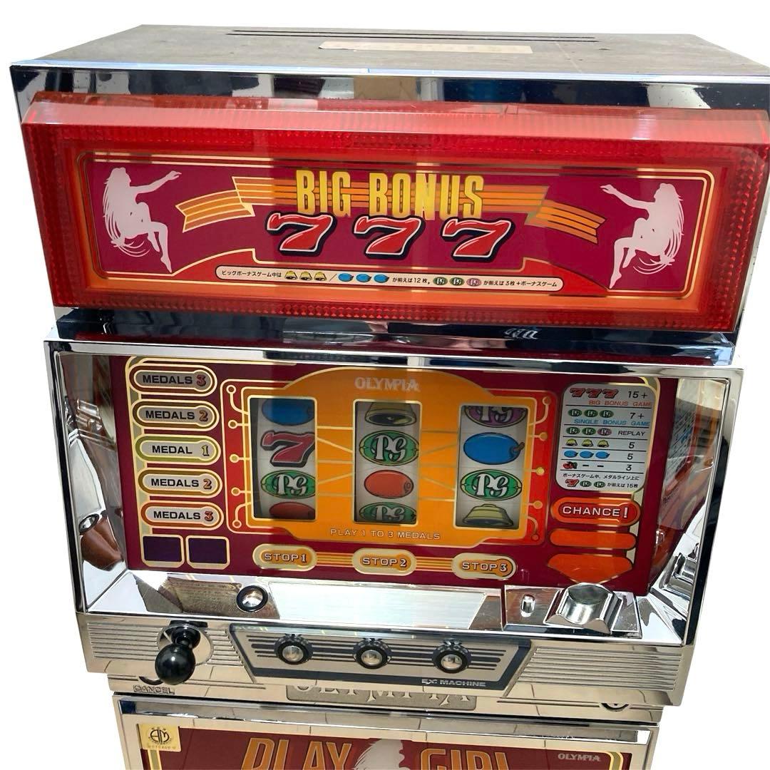 P*P様 オリンピア プレイガールV 4号機 レトロ台 ジャンク品 スロット