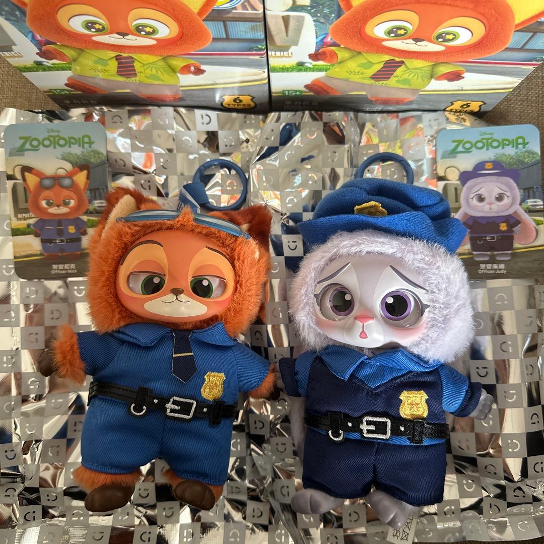 MINISO ズートピア ニック & ジュディ 2個 セット - メルカリ