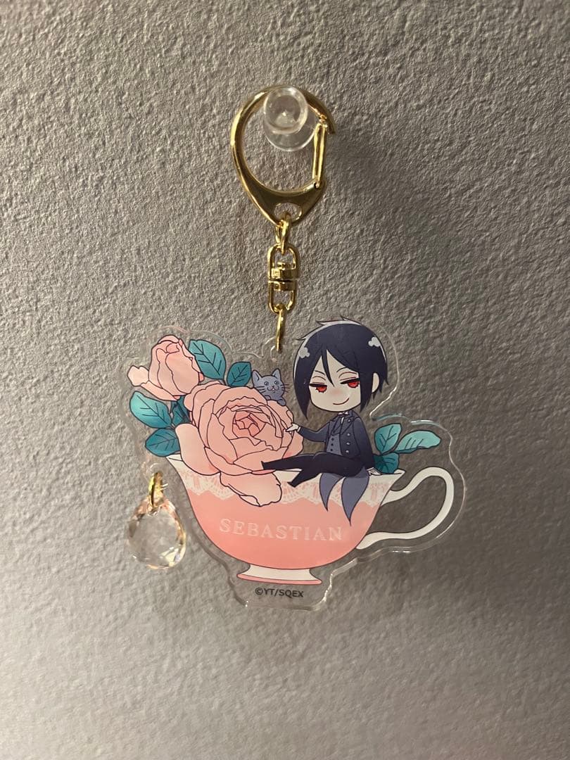 黒執事】セバスチャン アクリルキーホルダーティーカップ メモリアル