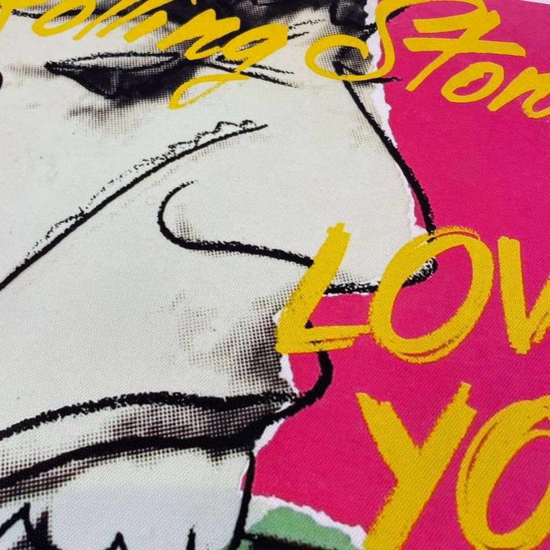 50cm×50cmポスター】アンディ ウォーホル 「ローリングストーンズ