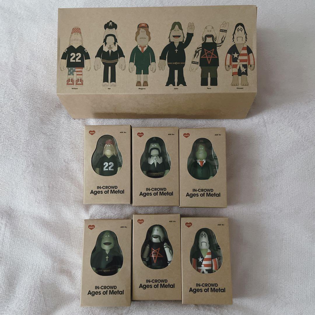 AMOS IN-CROWD Ages of Metal フィギュアセット - メルカリ