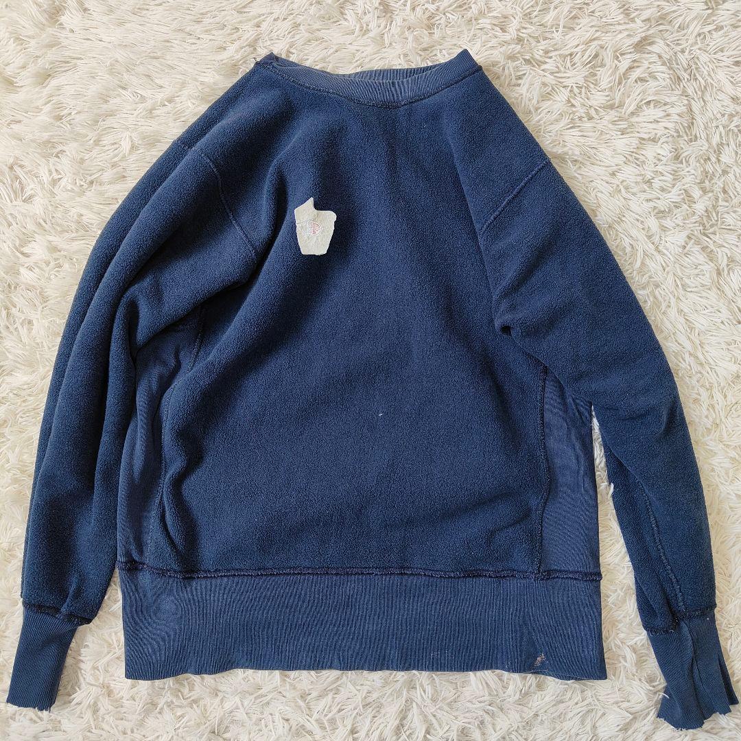 チャンピオン リバースウィーブ ネイビー 目あり 80s USA製 - メルカリ