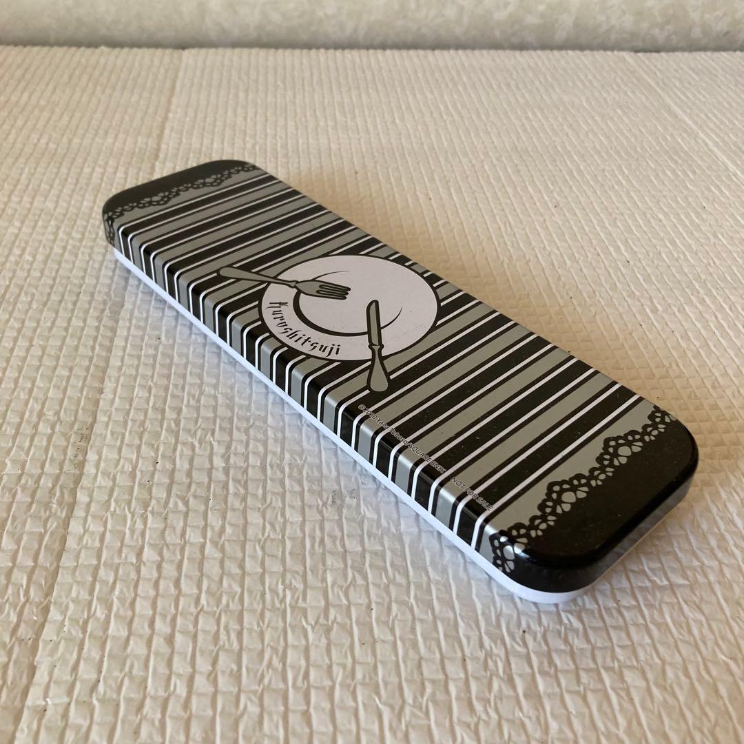 TS66 黒執事 缶ペンケース 2010年 非売品 小物入れ 枢やな スクエニ