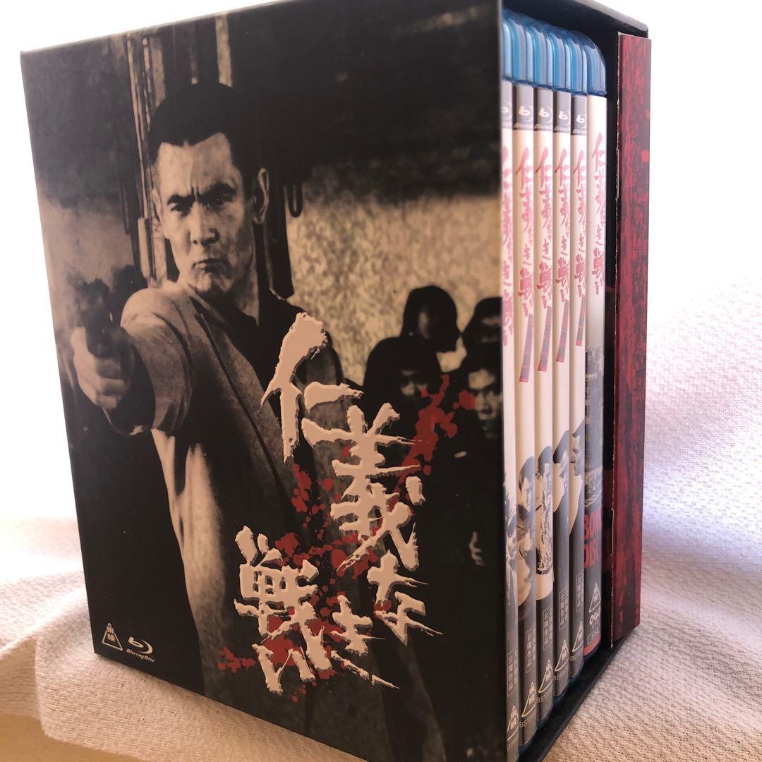 廃盤】仁義なき戦い Blu-ray BOX〈初回生産限定・7枚組〉Blu-ray