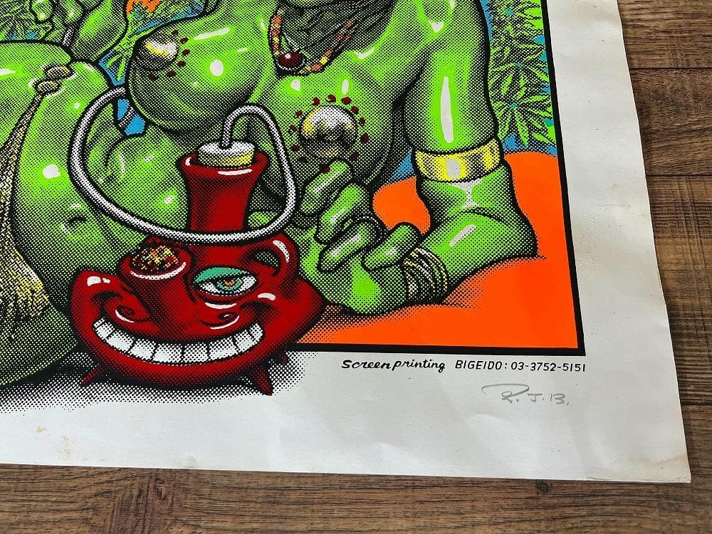 500枚限定 90s初期 エロスティカ ロッキンジェリービーン 1st ポスター