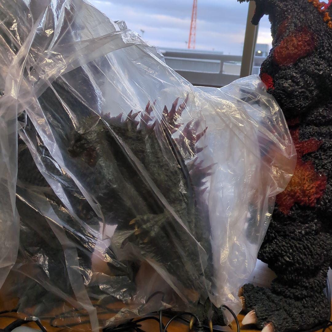 ゴジラ2000ミレニアムひな形ソフビ版メタリックレッドバジョ゙ン激安