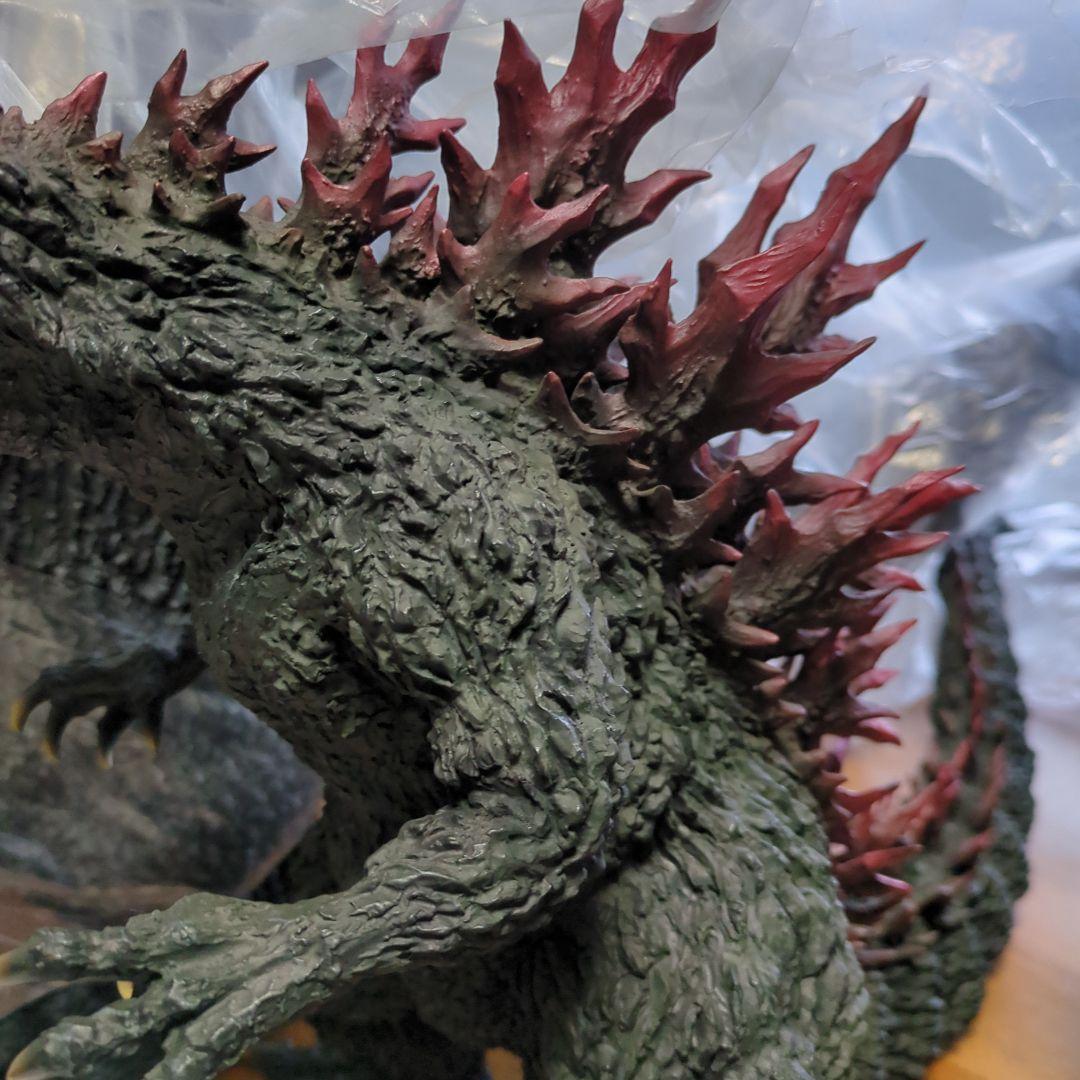 ゴジラ2000ミレニアムひな形ソフビ版メタリックレッドバジョ゙ン激安