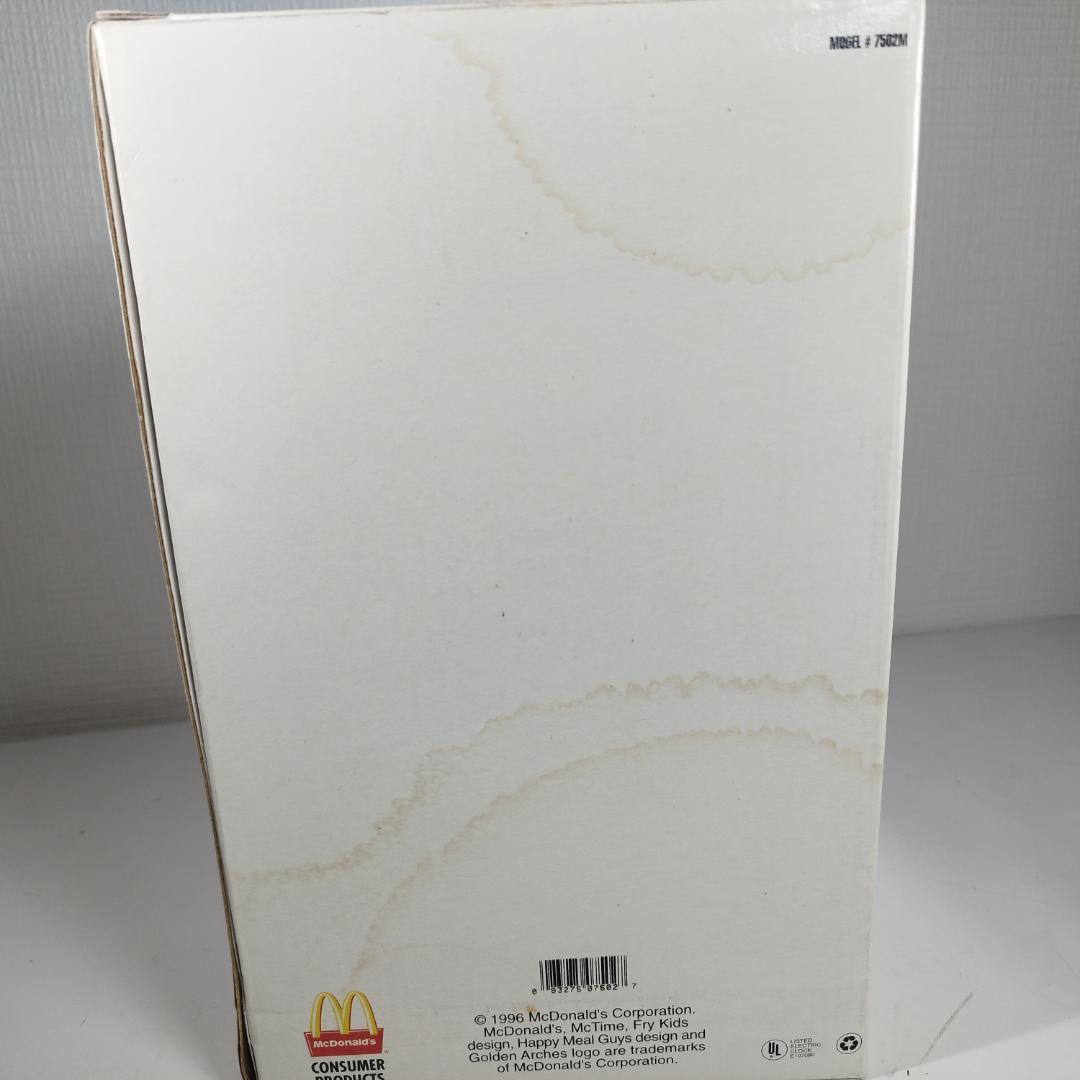 マクドナルド MCタイム 貯金箱 時計 ポテト マックシェイク 新品 IA2T