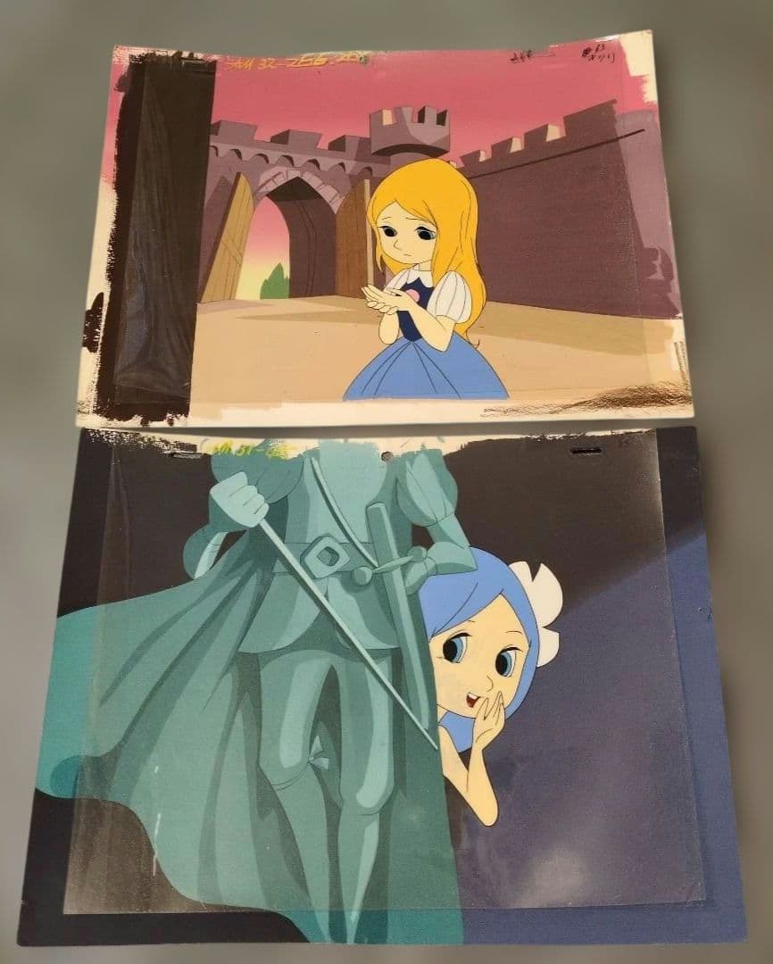 虫プロの遺産 なつかしの世界名作 アンデルセン物語 『人魚姫』セル画