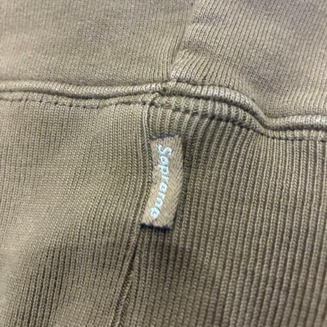 Supreme シュプリーム 19SS ブラウン 肉厚スウェット クルーネック